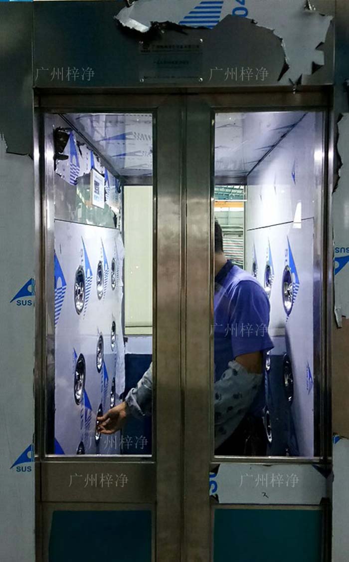 內(nèi)自動門風(fēng)淋室出門程序 內(nèi)自動門風(fēng)淋室出門程序