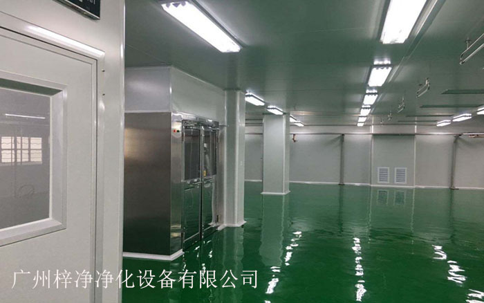 GMP無塵車間風淋室安裝效果 GMP無塵車間風淋室安裝效果